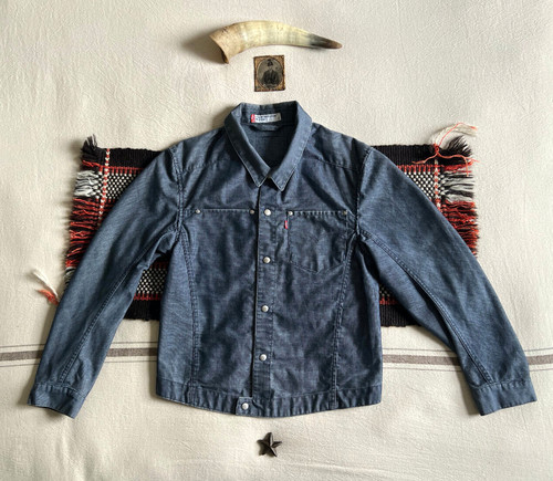 Levi engineered cord trucker - engineered,